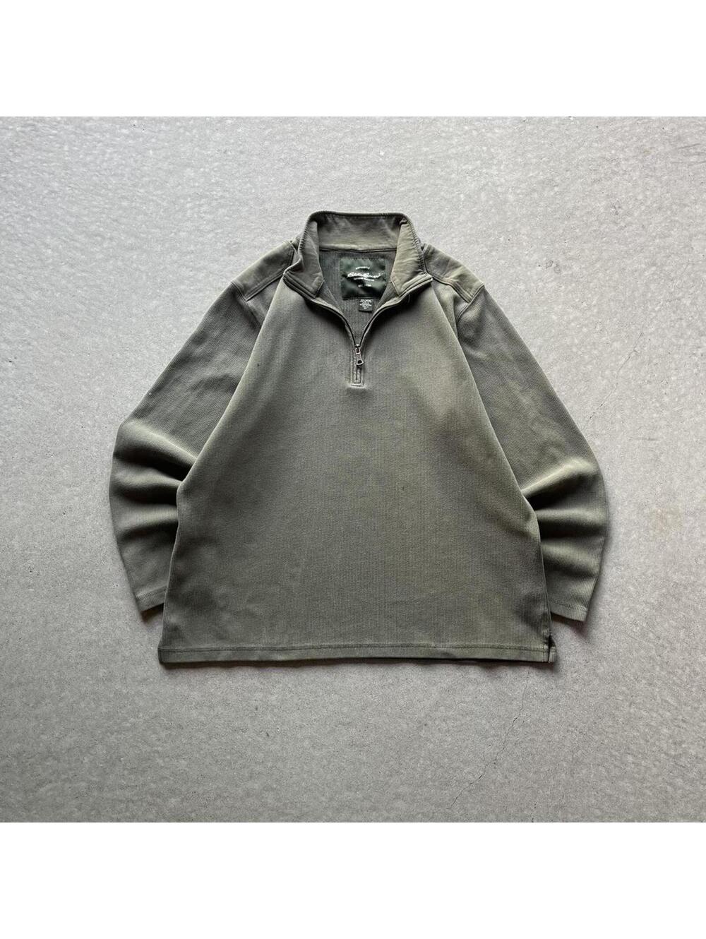 Vintage Y2K Eddie Bauer Quarter Zip Pullover